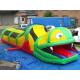 Inflatable Tunnel Maze , Snake Train Tunnel For School Amusement Equipment