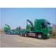 A7 10 Wheeler Port Handling Equipments Box Loader Trailer 45-100 Tons Load Capacity