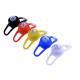 Multi Color Bike Front Led Light , Water Resistant Silicone Lights For Bikes 