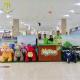 Hansel amusement park moving stuffed electric ride on animals for park