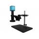 LED Illumination Boom Stand Microscope Arm 0.7X 4.5X Monocular Drawtube