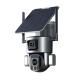 4K 8MP WiFi Solar Powered 4G Camera , Waterproof Outdoor 4G Security Camera