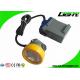 Coal Rechargeable Led Headlight 15000lux High Beam Corded Cap Lamp 6.6Ah Battery