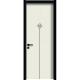 38dB Soundproof 50mm Melamine MDF Wood Interior Door With Frame
