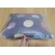 Clear PVC Packaging Bags With Button For Pillow And Four Piece Suit Package