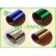 0.55mm Washable Kraft Paper Gold / Rose Gold / Green / Blue For Shiny Bags