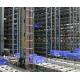 Robot Welding ASRS Warehouse System , Radio Shuttle Racking With Laser Positioning Technology