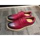 Lace Up Suede Twill Lined Mens Flat Casual Shoes Environment Friendly