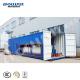 40ft Containerized 20TPD Block Ice Machine with 2.7kw 124.3kw Power 11800*2300*1900mm