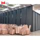 22kg/M2 Soundproof Sliding Wall Divider Fabric Surface Partition Wall In Hall