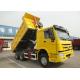 6x4 SINOTRUK HOWO End Dump Truck / Heavy Duty Tipper Lorry