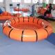 Custom Portable Water Pool Orange Kids Inflatable Swimming Pool