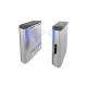 304Stainless Steel Automatic Door Flap Barrier Gate With Recognition Entrance Control Card Contact