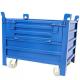 ISO 4 Layer Stacking RAL Color Galvanised Steel Pallet Boxes