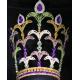 colourful pageant crowns and tiaras tall rhinestone crowns and tiara wholeslae pageant crowns and tiaras supplier cheap