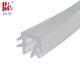 Transparent PVC Weather Stripping Soft Glass Clip Strips For 5mm Glass