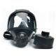 Anti - Dust Full Face Respirator Masks , Protective Gas Mask Chemical Resistance