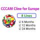 Europe CCCam Cline Oscam Spain For Freesat V7 Receptor HD Satellite Receiver