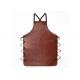 Waterproof Anti Oil Supermarket Real Leather Apron