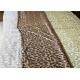 Fashionable Metallic Mesh Fabric / Leopard Aluminum Sequin Fabric CE Approved