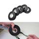 Automotive Cloth Wire Harness Tape , Acrylates Copolymer Black Cloth Electrical Tape