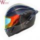 Retro Carbon Fiber Full Face Motorcycle Helmet Excellent Ventilation Comfort And Fit