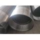 Slot 40 Water Well Screen Tube Ss304 V Shape Wire