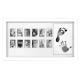 Fashionable Baby'S First Year Picture Frame Hand / Foot Prints Milestone Gifts