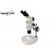 Parallel Optical Stereo Microscope 8X to 80X Trinocular Stereo Microscope