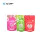 Durable Stand Up Mylar Food Bags Laminated Material Plastic Aluminum Foil Dried Nuts