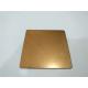 Pvc coating Rose gold sand blasting finish stainless steel sheet plate for decoration