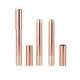 3.5g Rose Gold Empty Lip Balm Containers Liner Pencil Metal Lipstick Tube