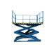 Electric Hydraulic Mechanical Scissor Lift Platform Built In Loading Dock