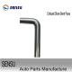 152mm Length Stainless Exhaust Tubing Bends 1.75 Exhaust Pipe 90 Degree