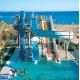 Sunny beach park fiberglass water slide for sale