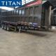TITAN 50/60/70ton 3 axles 30cbm tipper trailer dump semi trailer