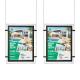Waterproof Real Estate Backlit Poster Advertising Hanging Slim Photo Picture Led Light Box Both Vertical and Horizontal Hanging AC100-240V