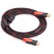 PS4 Braid Locking Hdmi Cables 4.1 Support 4K X 2K 1080P 3D Ethernet