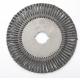100*16mm Large Flat Stainless Steel Polished Wire Wheel Brush For Industrial Derusting