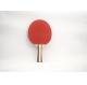 1.5MM #3  Orange Spone Table Tennis Rackets Colorful Lines Inlaid Handle