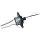 3 Channel Capsule Slip Ring 300rpm Rotation , 1 Amps Per Circuit For Exhibit / Display Equipment