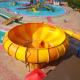 Water Playground Equipment Fiberglass Water Slides , Super Bowl Water Slide