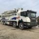 Diesel Power 50M Scania Concrete Pump Truck Machine Air Cooled Used Concrete Pump Truck