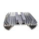 Versatile Aluminum Extrusion Heat Sink Aesthetic Customized Silver Heat Sink