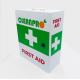 High Durability Metal First Aid Cabinet With Sturdy Carrying Handle
