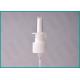 24/410 White Refillable Nasal Spray Outer Spring For Pharmaceutical Liquid