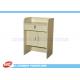 Customize Wood Reception Desk ODM For Customer Service / 1000mm * 500mm * 1100mm