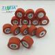 Smooth Surface High temperature 350 degrees Elastomeric silicone Roller Wheel for sewing Machine