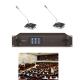 6.3mm Jack Wired Conference System Max 110 units Omnidirectional Camera Tracking