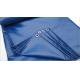 Heavy Duty PVC Clear Vinyl Tarps , PVC Vinyl Tarpaulin With Eyelets